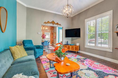 Walk to Dtwn: Colorful Cañon City Home w/Grill!