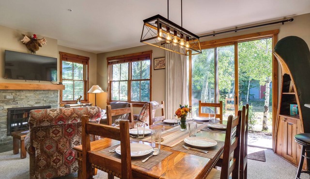 Walk to Lifts: Breck Condo on Main St w/Amenities