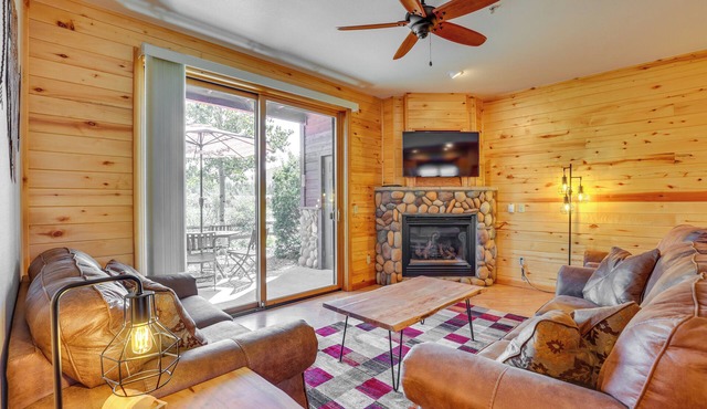 Walk to Main Street: Grand Lake Condo w/Patio