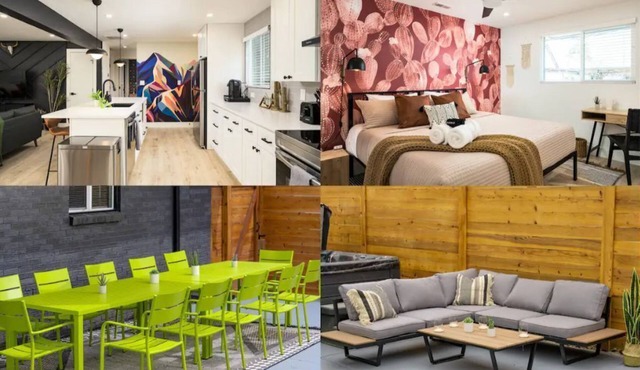 Wild West Disco Haus! New Hot Tub, Patio + Gym