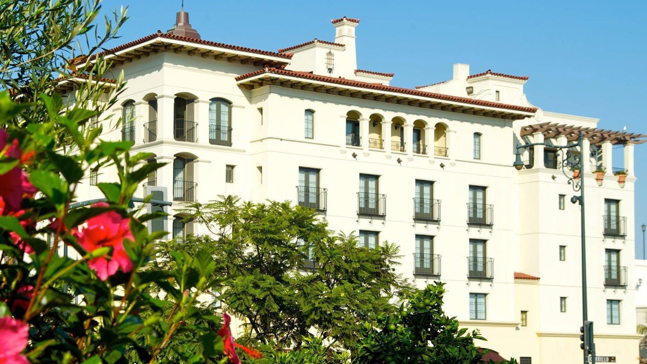 Photo of Buildings in Historic Downtown Santa Barbara