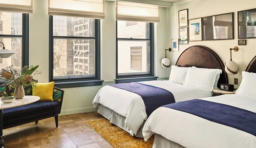 Studio Suite, 2 Queen Beds (Mobility Accessible, Tub)