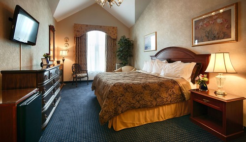 Executive Room, 1 King Bed, Non Smoking, Fireplace