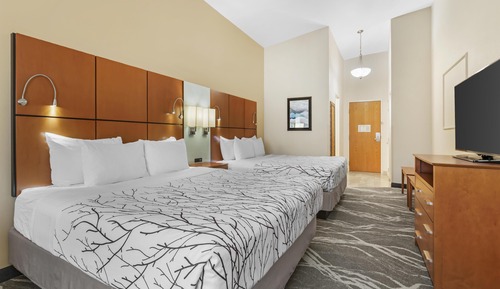 Standard Room, Multiple Beds, Refrigerator & Microwave, Mountain View