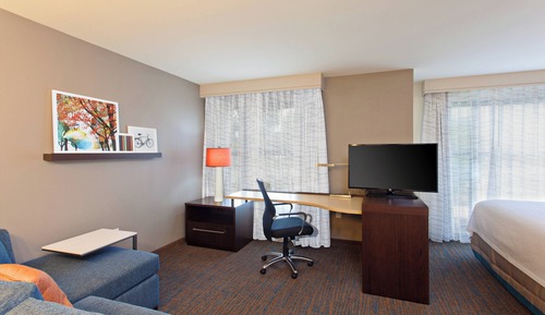 Studio, 1 King Bed with Sofa bed, Tower (Mobility/Hearing Accessible, Tub)