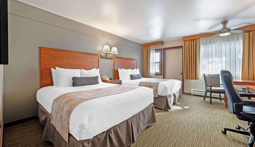 Standard Room, 2 Queen Beds, Non Smoking, Refrigerator