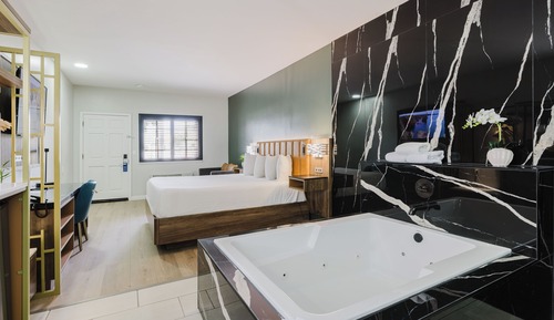 Standard Room, 1 King Bed, Non Smoking, Jetted Tub (Walk-in Shower)