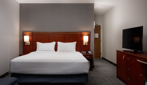 Room, 1 King Bed with Sofa bed (Hearing Accessible)