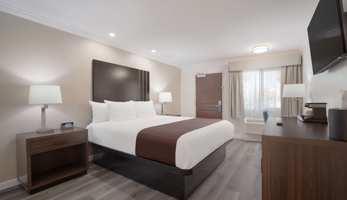 Standard Room, 1 King Bed, Non Smoking, Refrigerator & Microwave