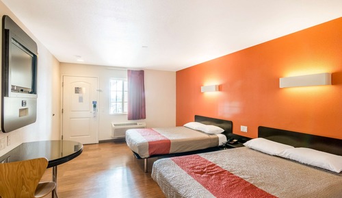 Standard Room, 2 Queen Beds, Non Smoking, Refrigerator & Microwave