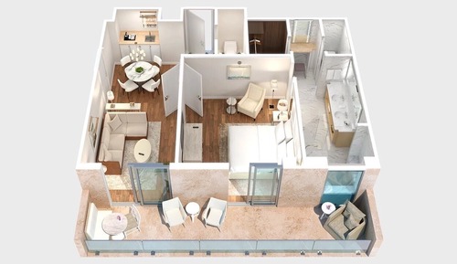 1 Bedroom Oceanview Suite