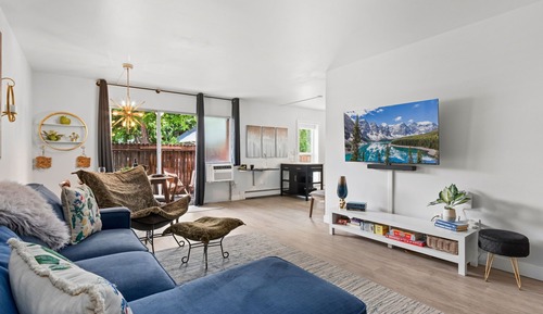 Apartment, 1 King Bed with Sofa bed, Garden View (Coastal Comfort)